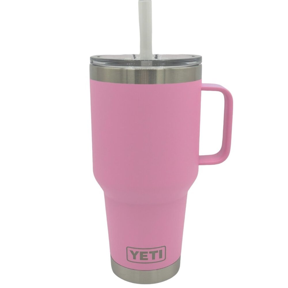 YETI 35 oz. Straw Lid Tumbler in POWER PINK